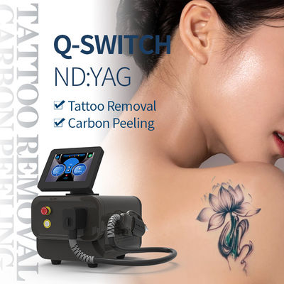 Q-Switched ND Yag Picosekunden Laser Tattoo Entfernung Maschine Pigmentierung Entfernung